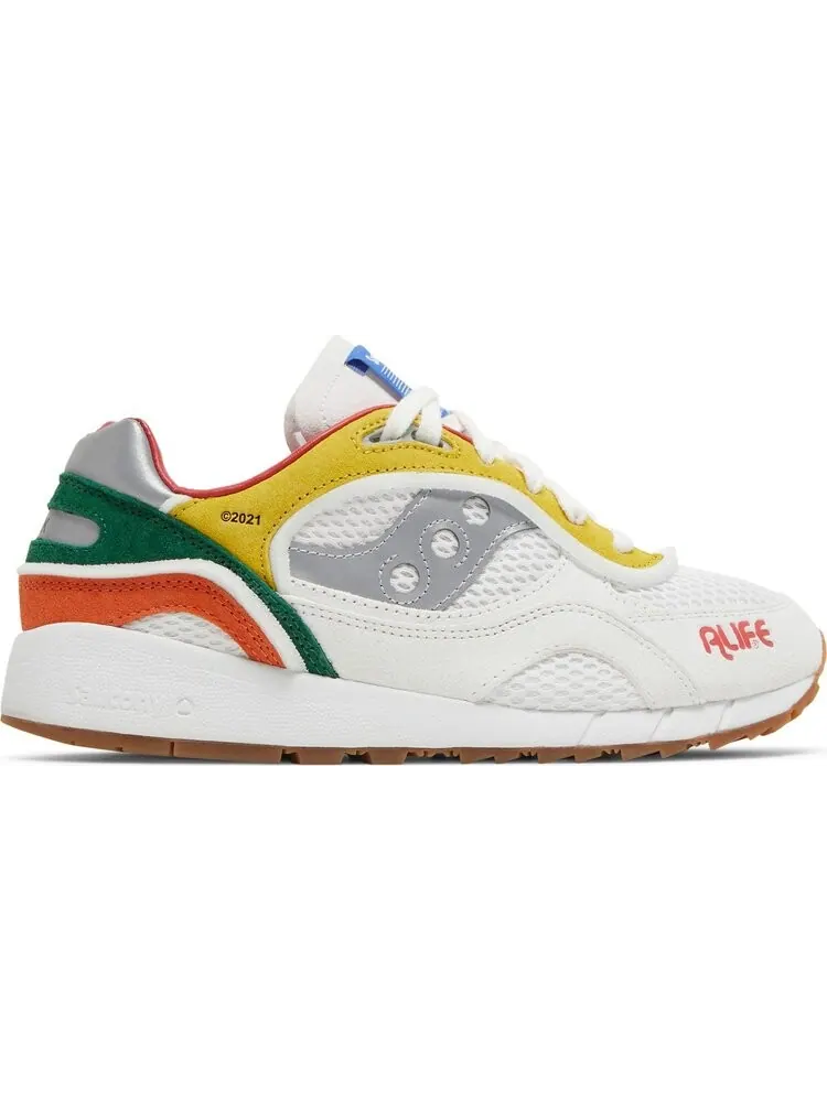 Кроссовки Saucony ALIFE x Shadow 6000 NYC Subway Maps — изображение 1 из 8, белый