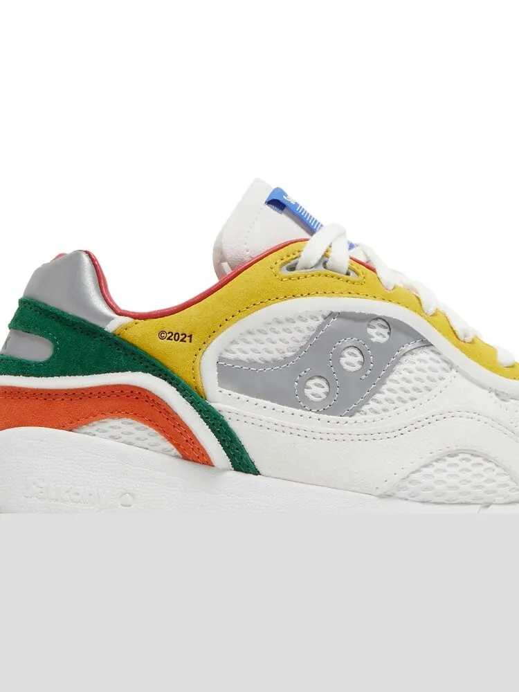 Кроссовки Saucony ALIFE x Shadow 6000 NYC Subway Maps — изображение 2 из 8, белый