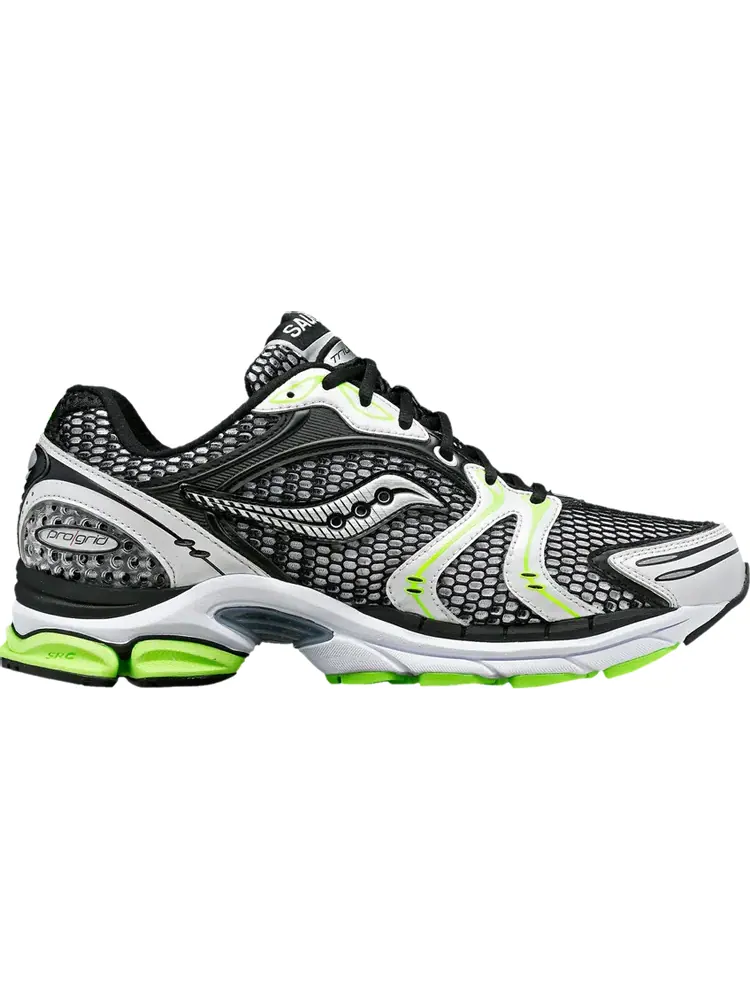Кроссовки Saucony ProGrid Triumph 4 Black Silver Fluo Green — изображение 1 из 1, черный