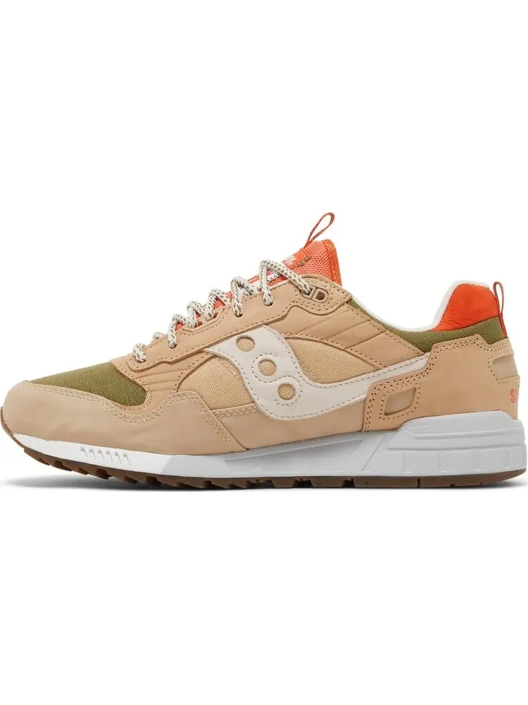 Кроссовки Saucony Shadow 5000 Outdoor Khaki Orange — изображение 3 из 8, зеленый