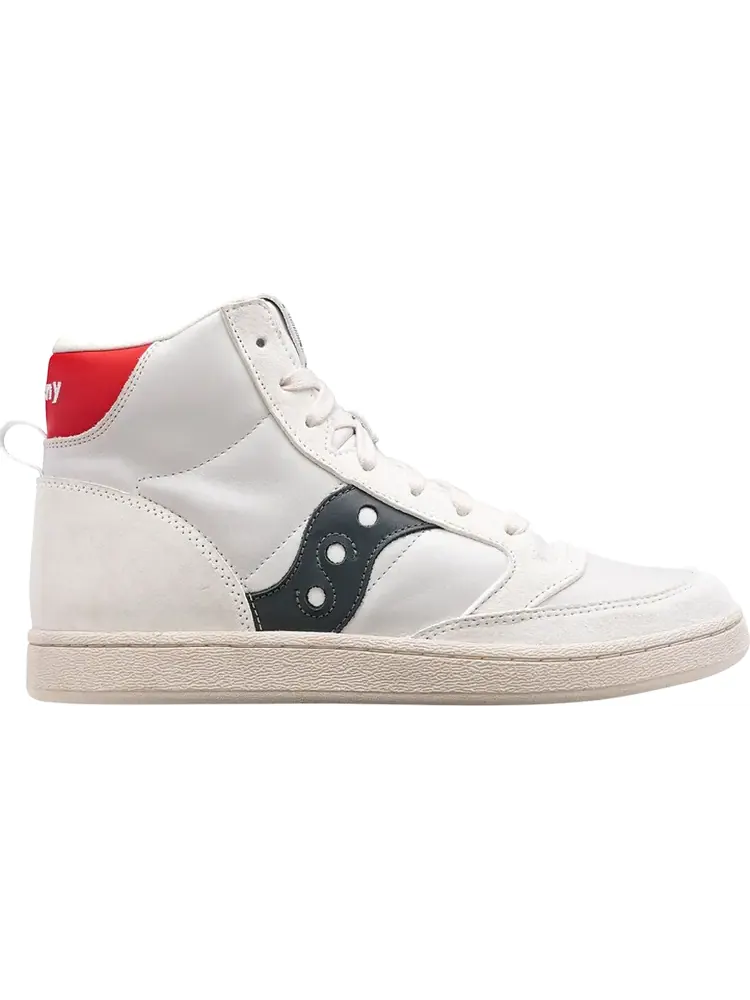 Кроссовки Saucony Jazz Court High Premium White Red Navy — изображение 1 из 1, белый