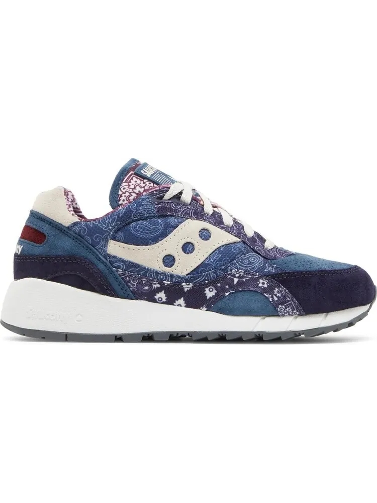 Кроссовки Saucony Shadow 6000 Paisley - Blue — изображение 1 из 8, синий