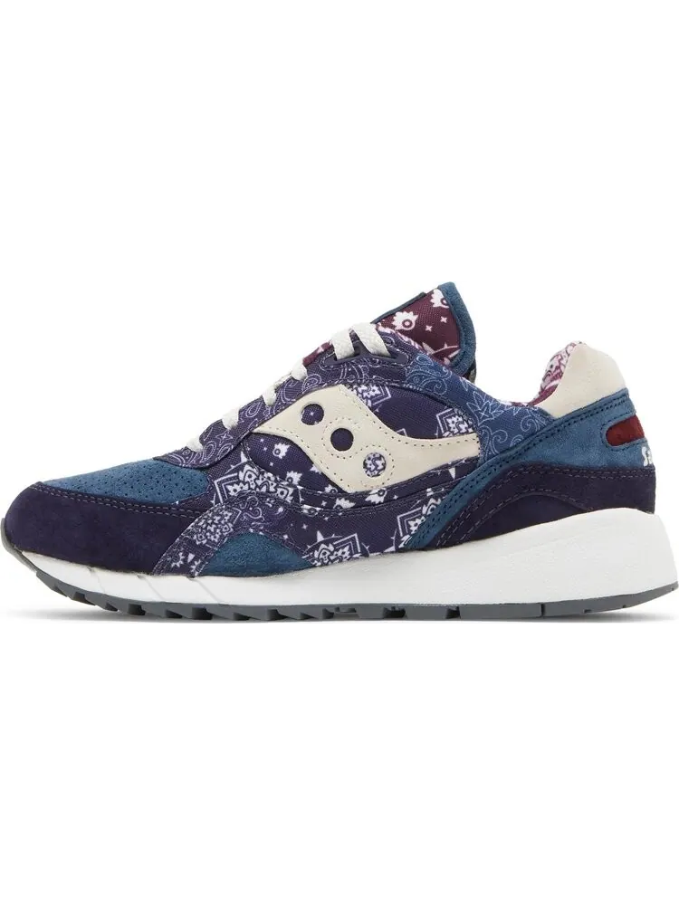 Кроссовки Saucony Shadow 6000 Paisley - Blue — изображение 3 из 8, синий