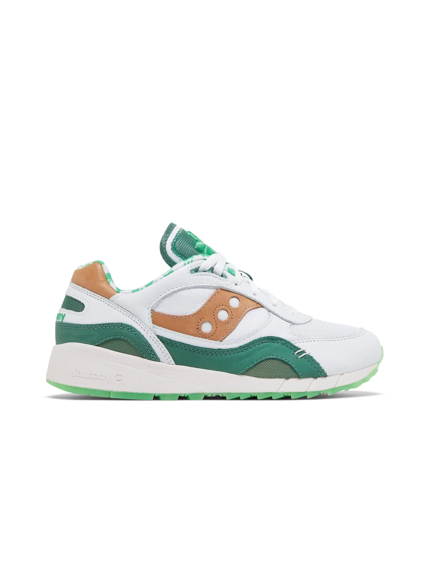 Кроссовки Shadow 6000 Saucony — изображение 1 из 8, зеленый
