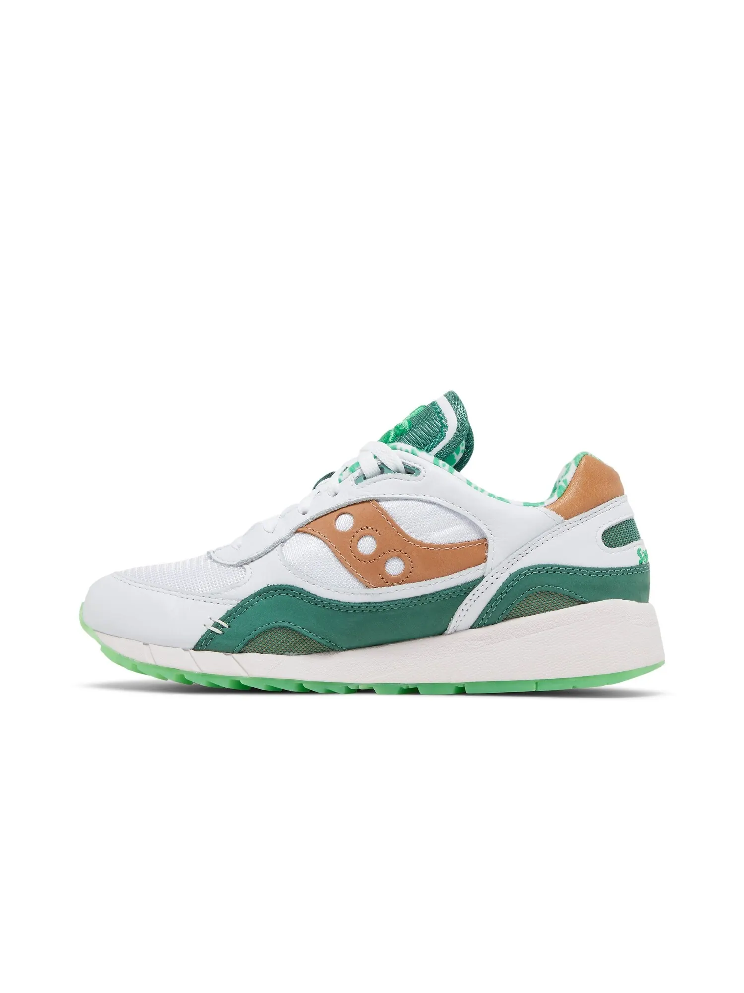 Кроссовки Shadow 6000 Saucony — изображение 3 из 8, зеленый