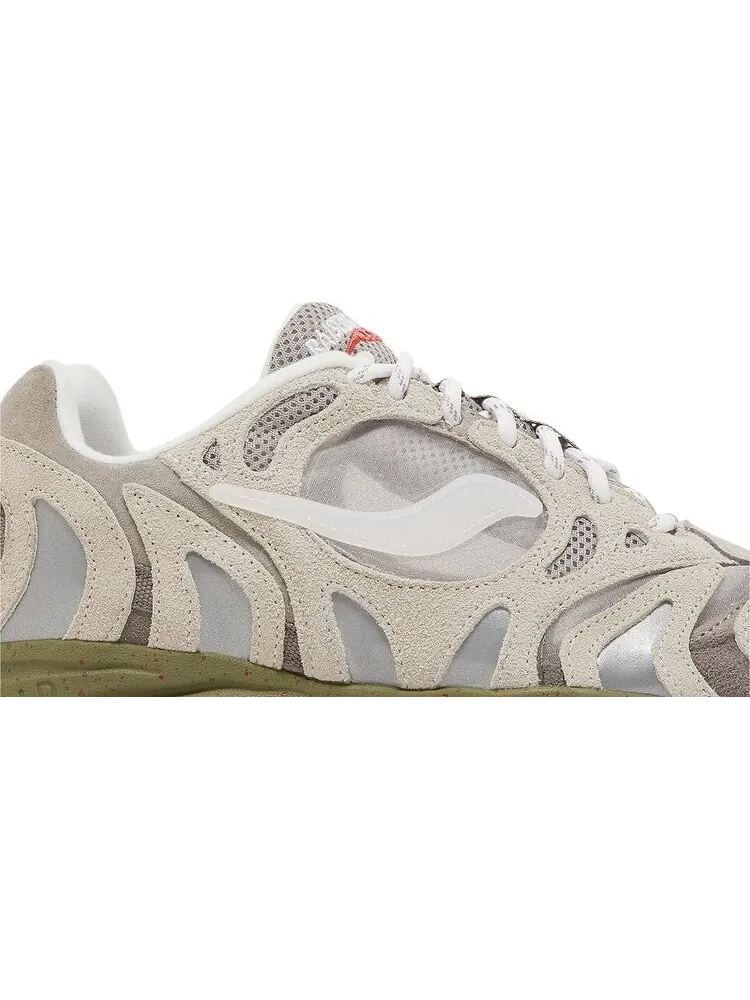 Кроссовки Saucony Raised By Wolves x Grid Azura 2000 Pack Leader — изображение 2 из 8, серый