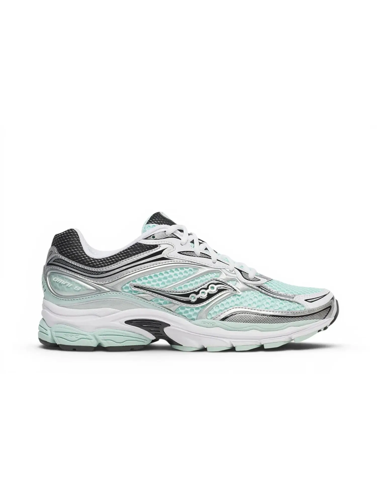 Кроссовки Saucony ProGrid Omni 9 — изображение 1 из 1, голубой/серебристый