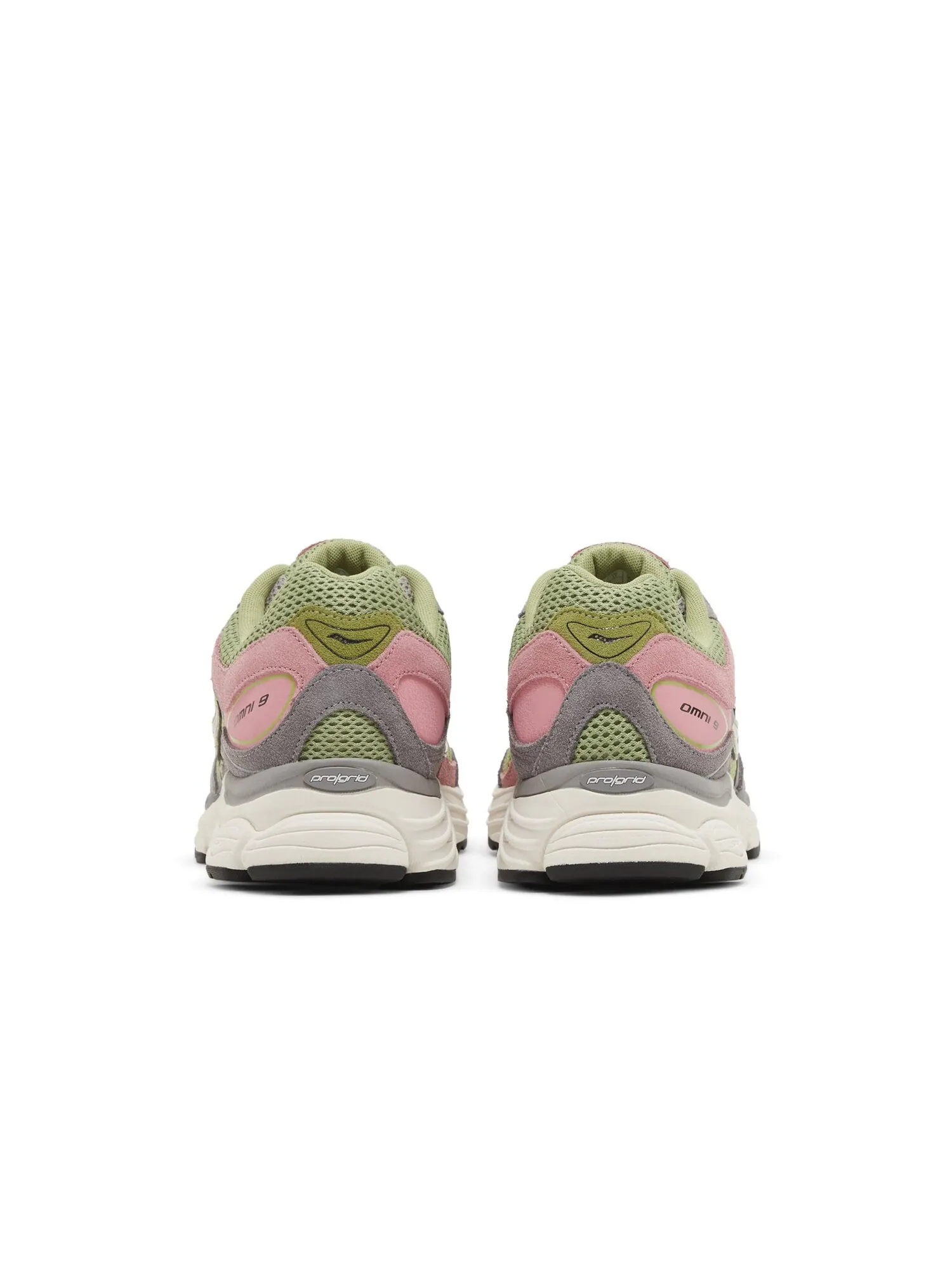 Кроссовки ProGrid Omni 9 Premium Saucony — изображение 6 из 8, серый/зеленый