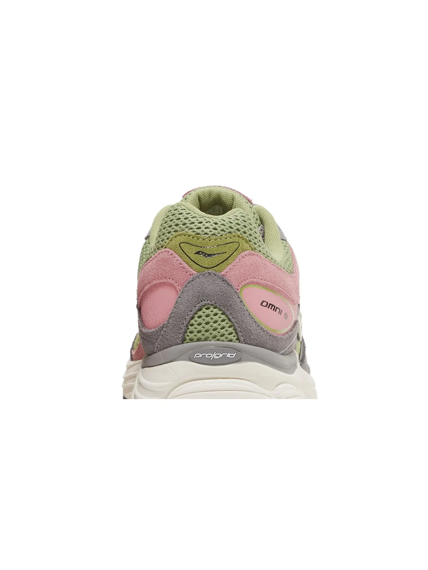 Кроссовки ProGrid Omni 9 Premium Saucony — изображение 7 из 8, серый/зеленый