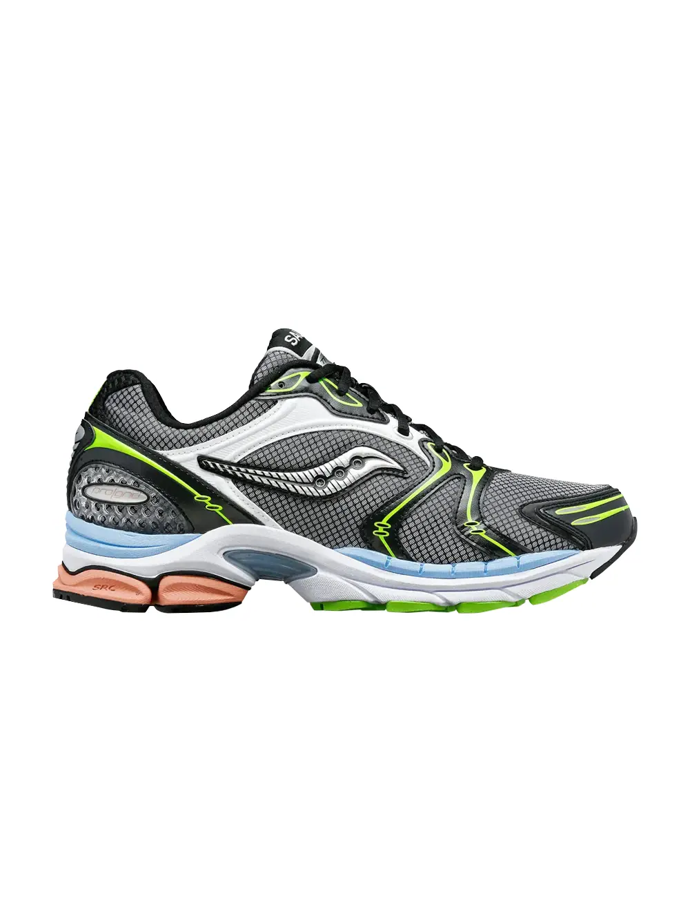 Кроссовки ProGrid Triumph 4 Saucony — изображение 1 из 1, черный/белый/розовый