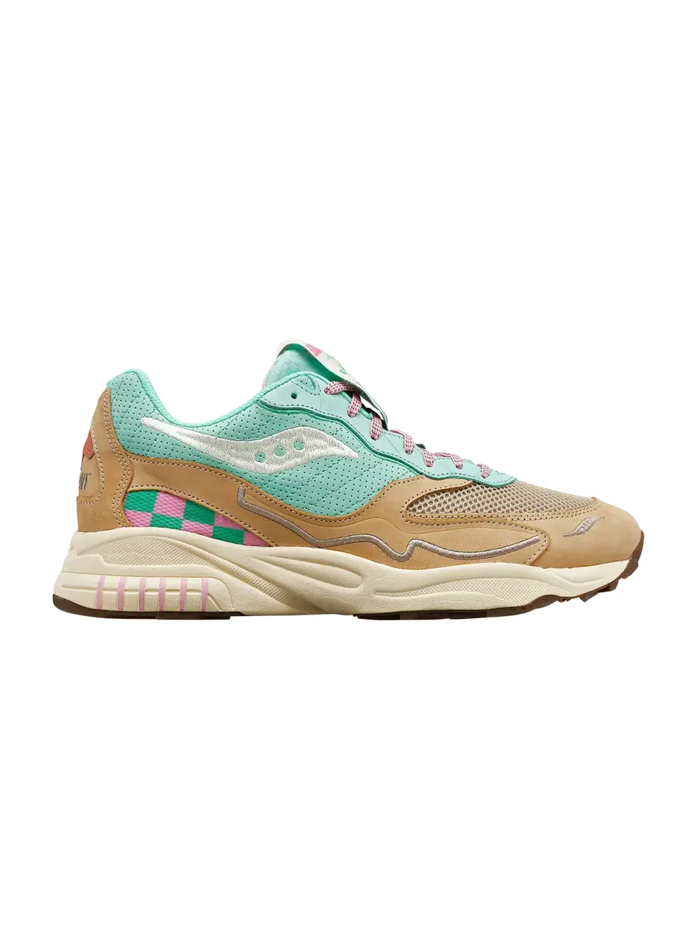 Кроссовки 3D Grid Hurricane Saucony — изображение 1 из 1, серый