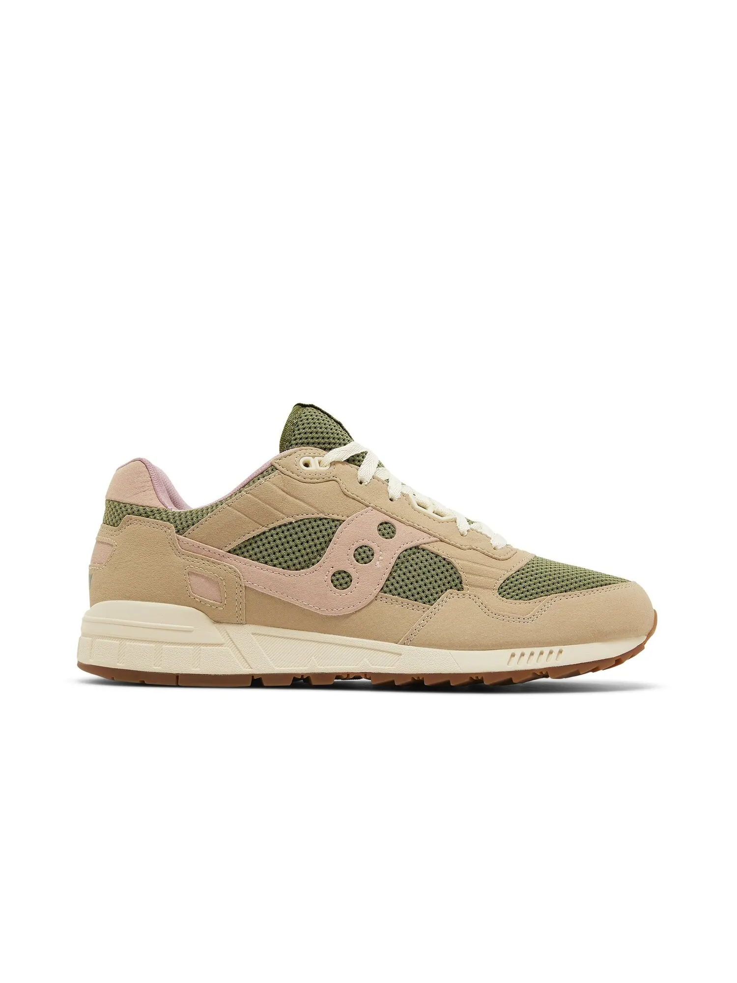 Кроссовки Shadow 5000 Saucony — изображение 1 из 8, бежевый/оливковый