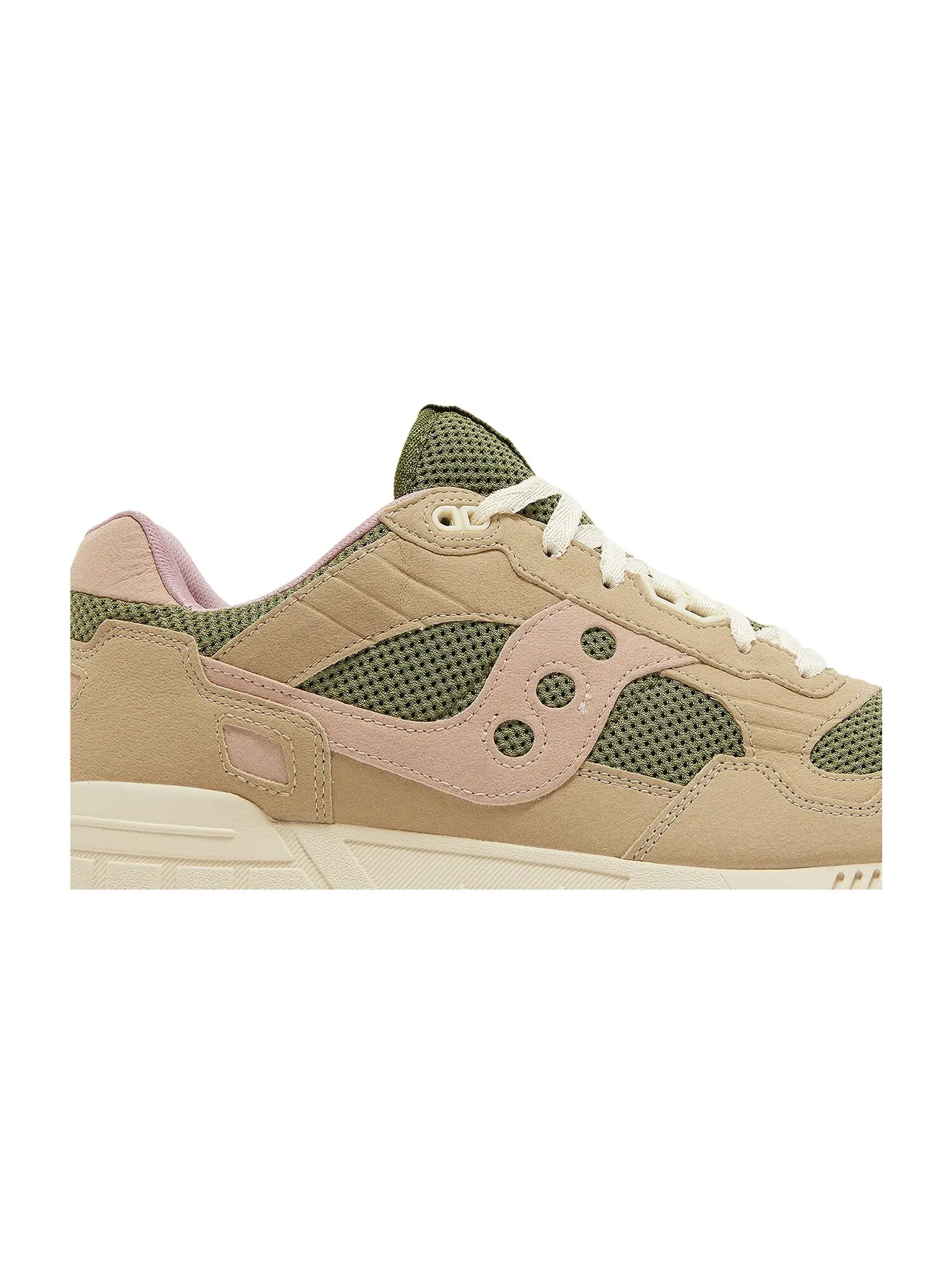 Кроссовки Shadow 5000 Saucony — изображение 2 из 8, бежевый/оливковый