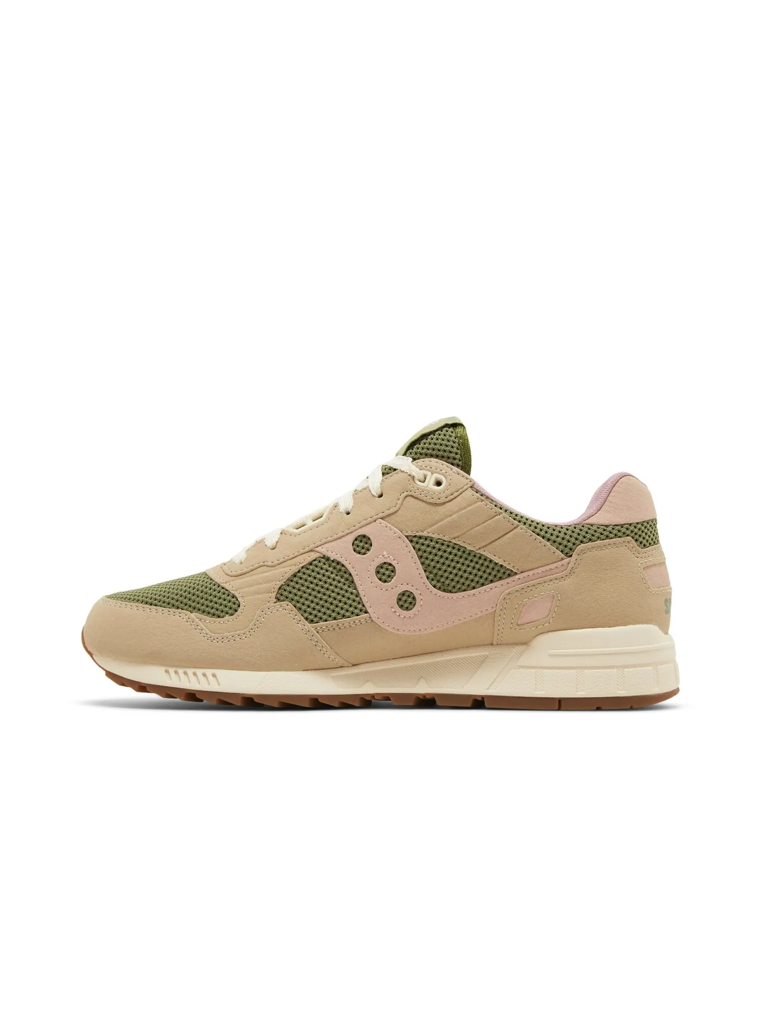 Кроссовки Shadow 5000 Saucony — изображение 3 из 8, бежевый/оливковый