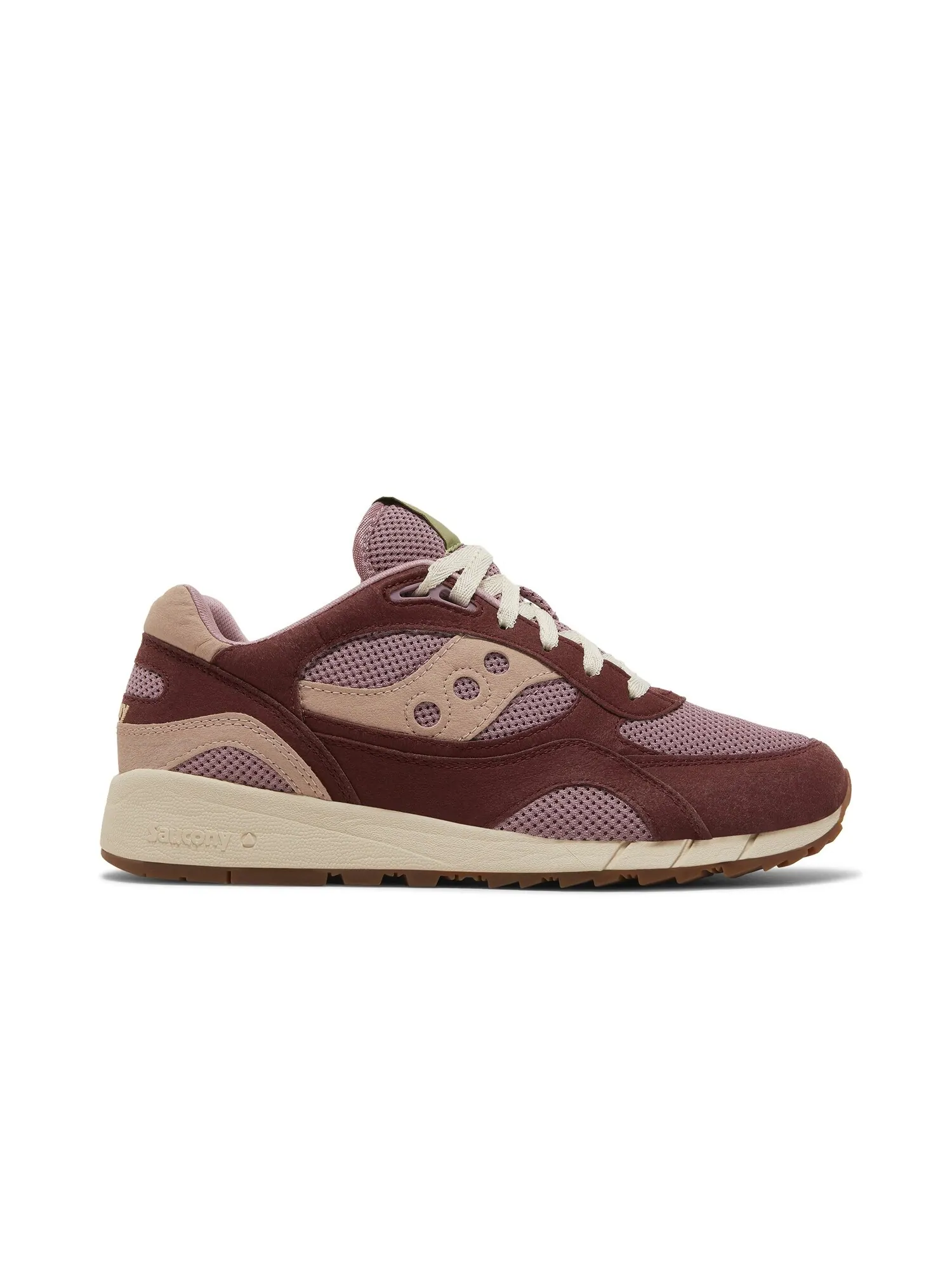 Кроссовки Shadow 6000 Saucony — изображение 1 из 8, бордовый