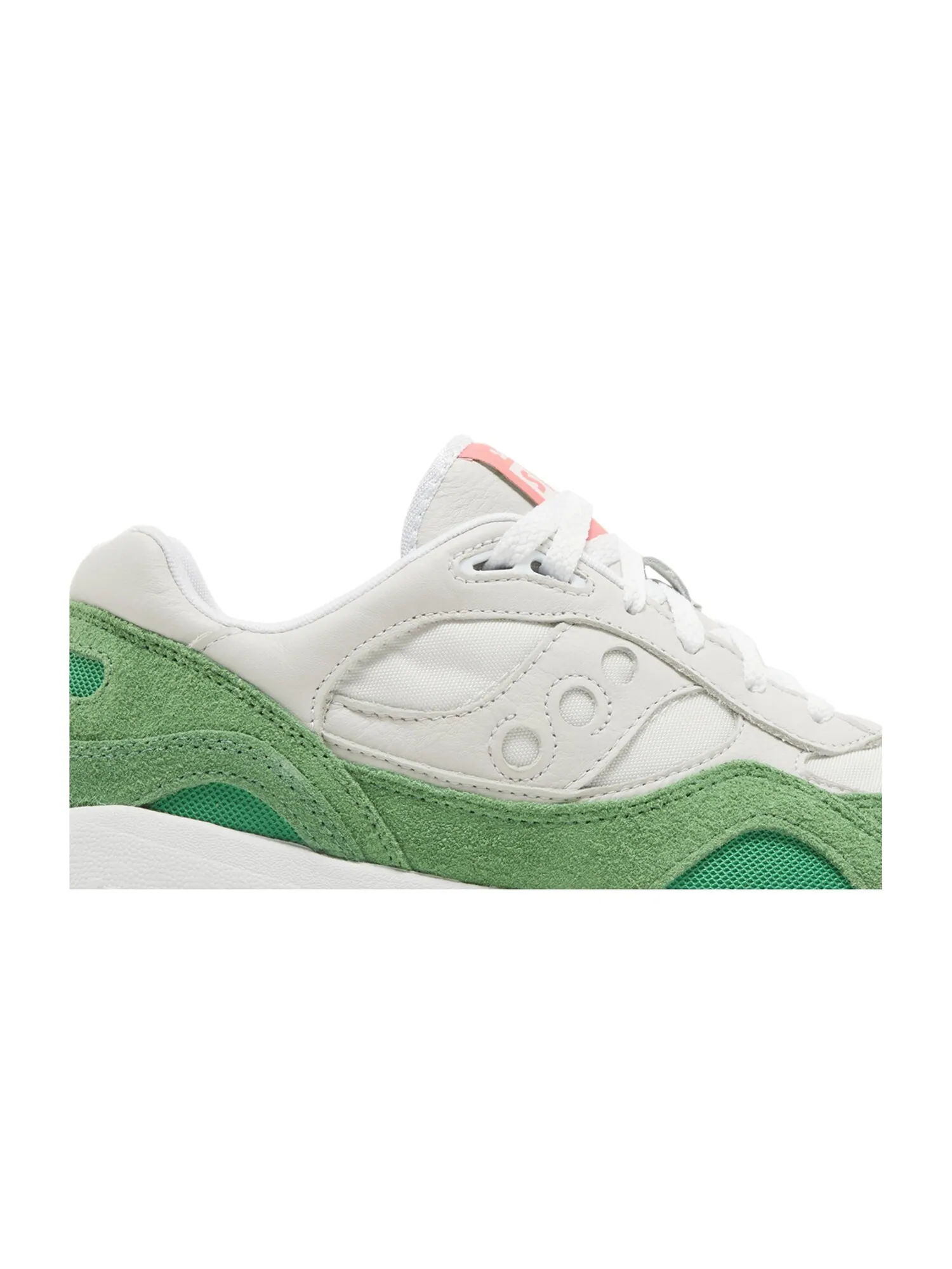 Кроссовки Shadow 6000 Saucony — изображение 2 из 8, зеленый/белый