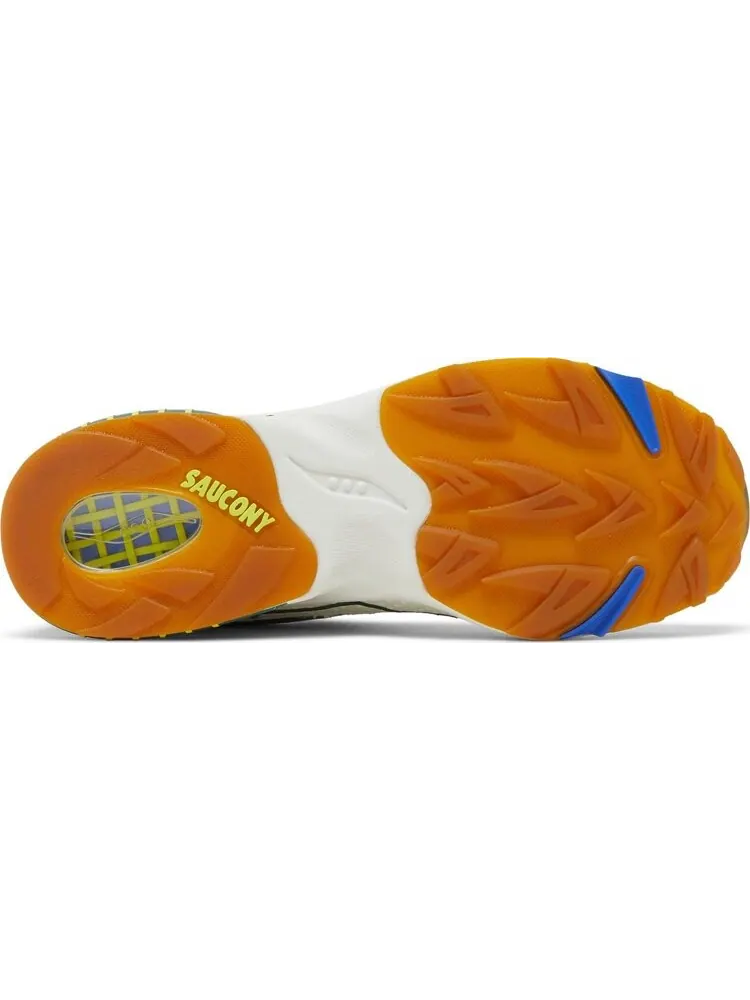 Кроссовки Saucony Bodega x 3D Grid Hurricane Loyal to the Sport — изображение 4 из 8, бежевый