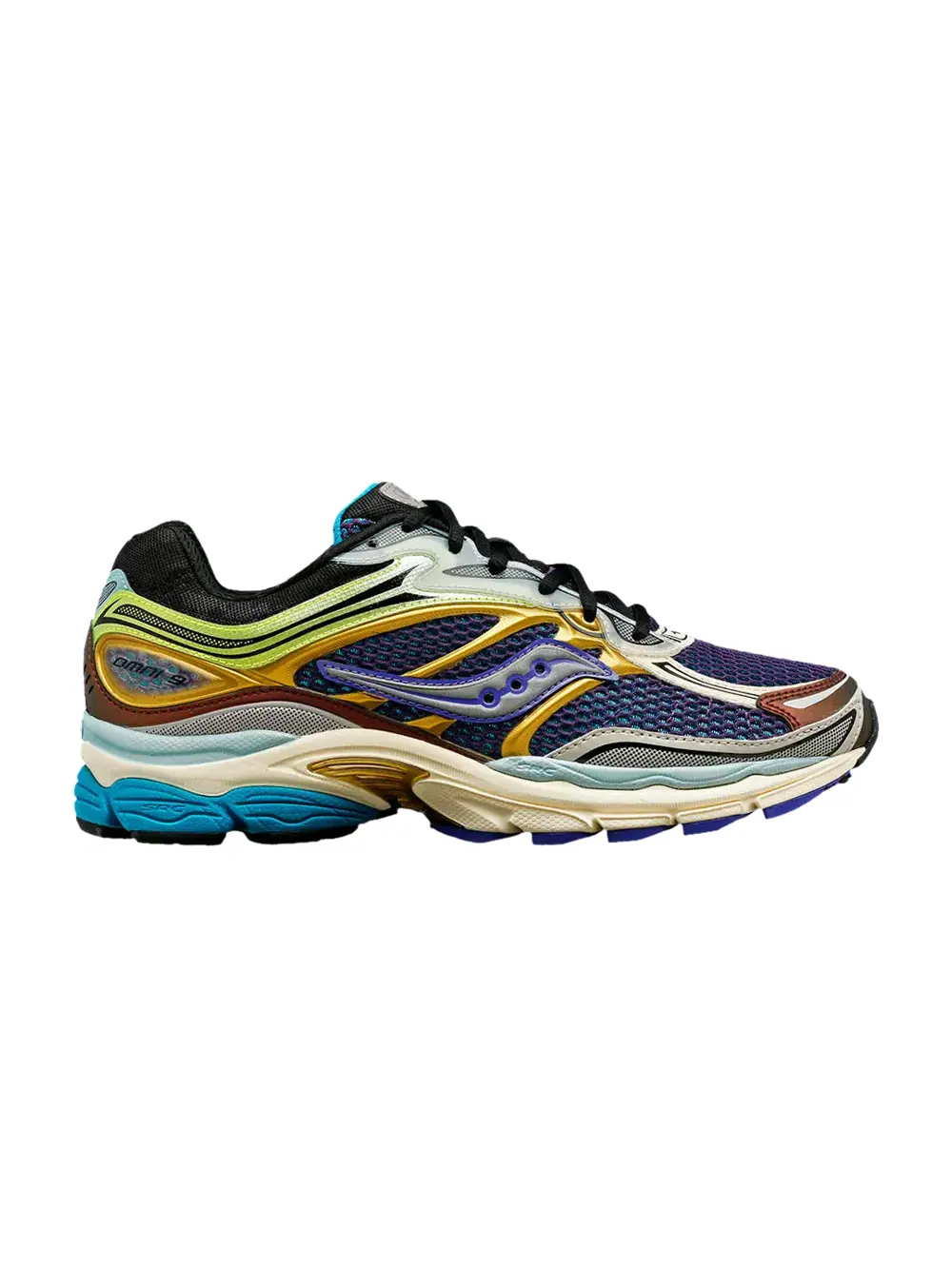 Кроссовки Progrid Omni 9 Saucony — изображение 1 из 1, фиолетовый/желтый
