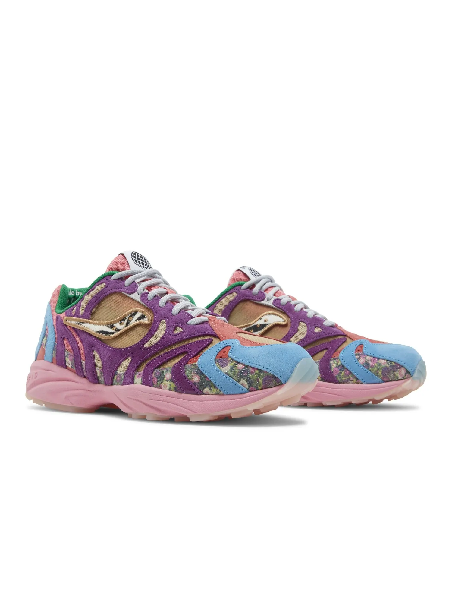 Кроссовки Jae Tips x Grid Azura 2000 Saucony — изображение 8 из 8, мульти