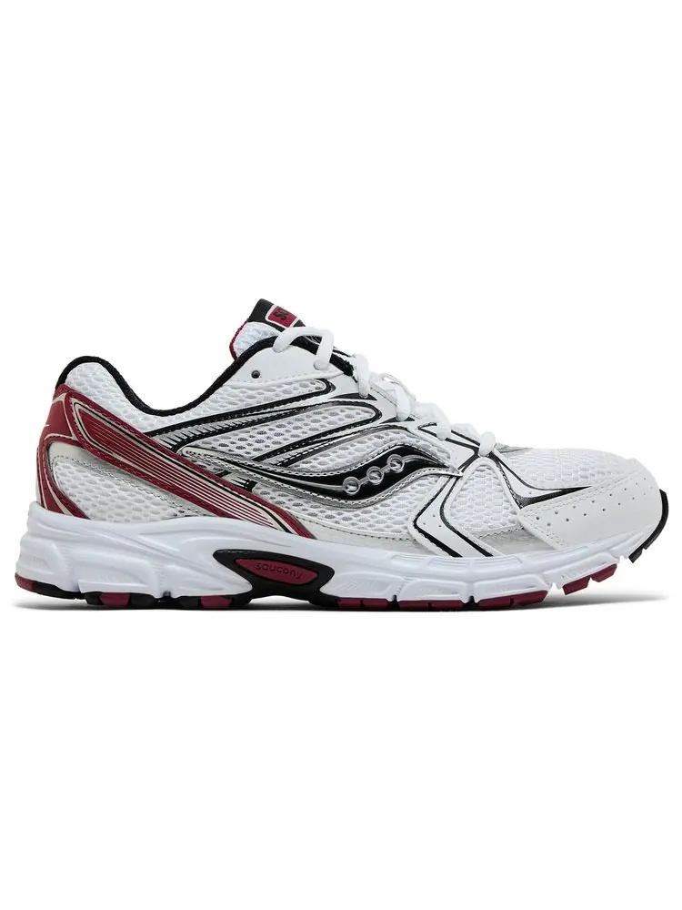 Кроссовки Saucony Grid Ride Millennium 'White Red' — изображение 1 из 8, белый