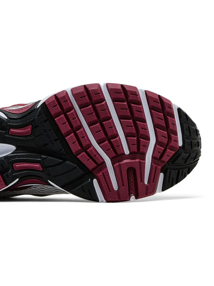 Кроссовки Saucony Grid Ride Millennium 'White Red' — изображение 5 из 8, белый