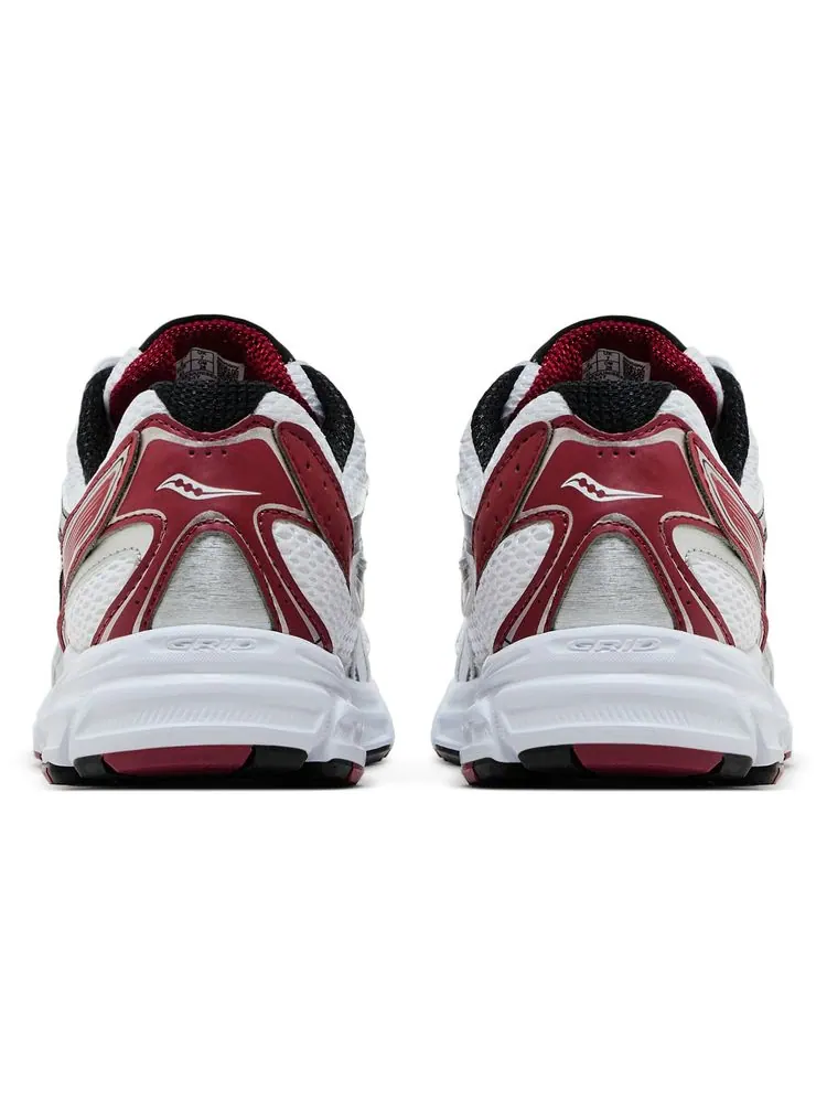 Кроссовки Saucony Grid Ride Millennium 'White Red' — изображение 6 из 8, белый