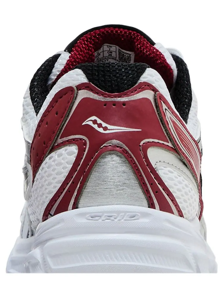 Кроссовки Saucony Grid Ride Millennium 'White Red' — изображение 7 из 8, белый