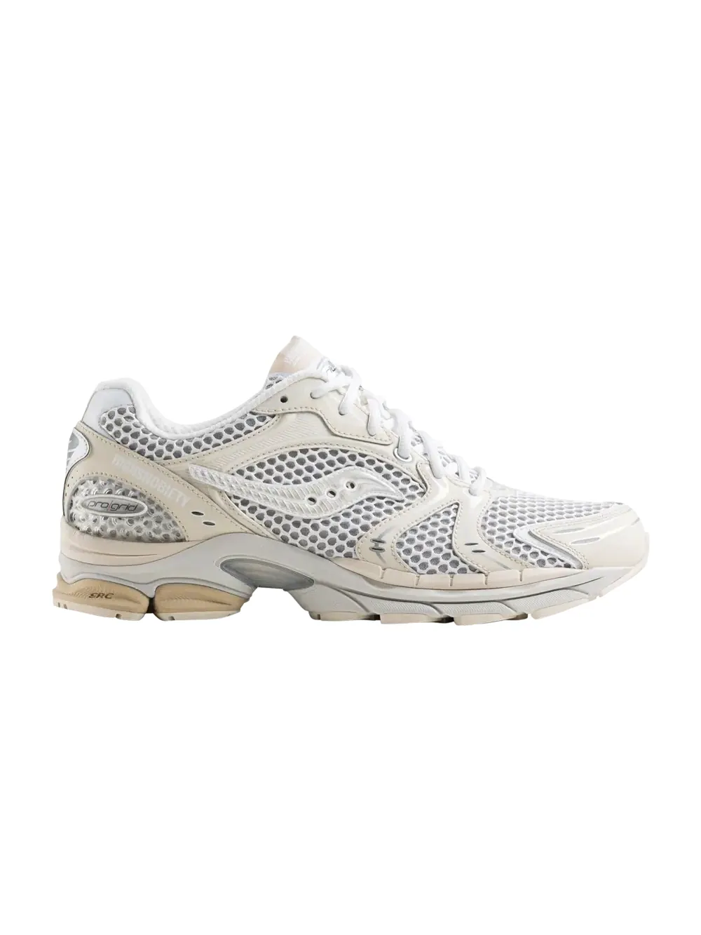 Высокие кроссовки Highsnobiety x ProGrid Triumph 4 Saucony — изображение 1 из 1, кремовый/белый