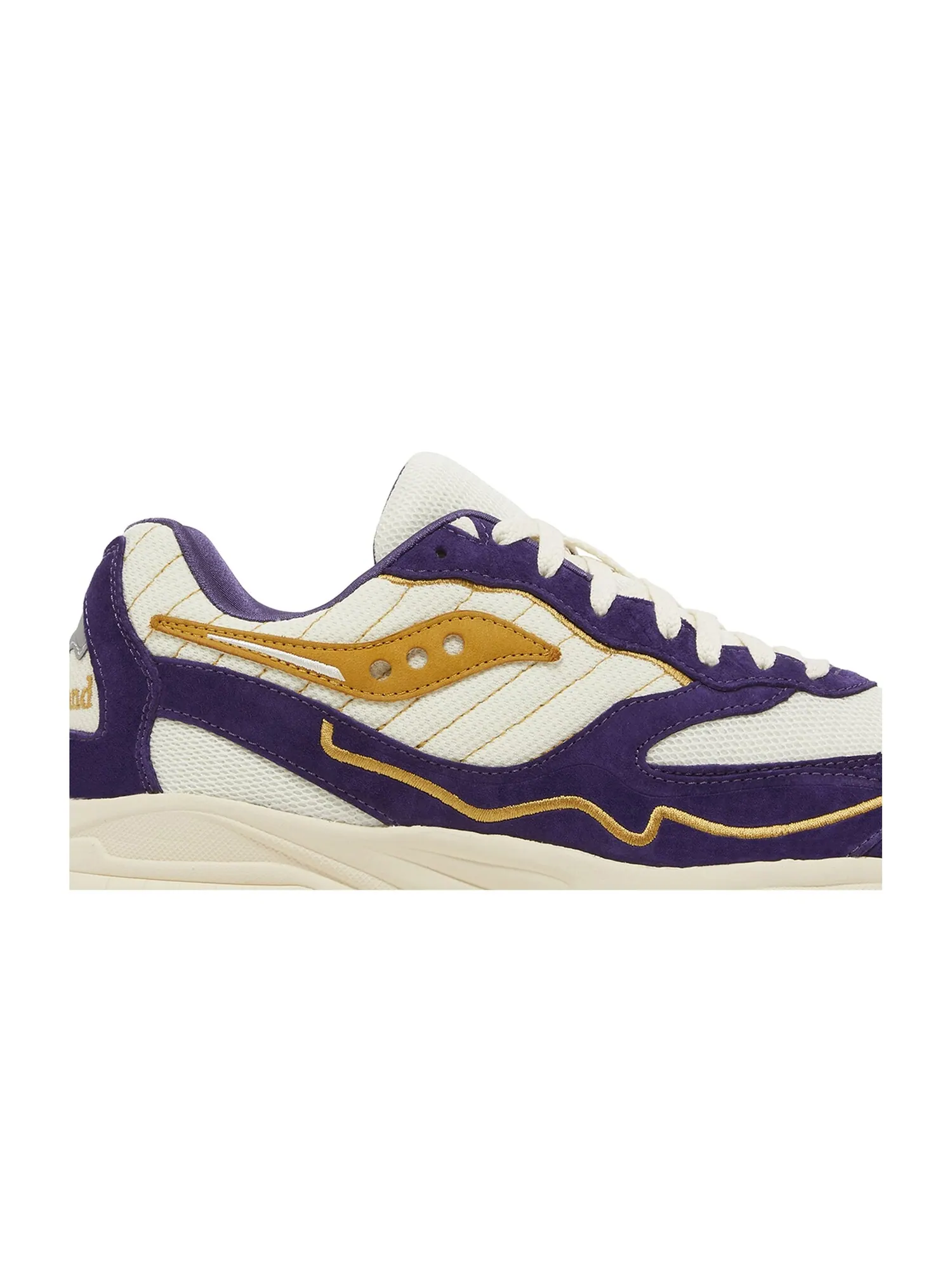 Кроссовки Claima x 3D Grid Hurricane Saucony — изображение 2 из 8, фиолетовый/кремовый