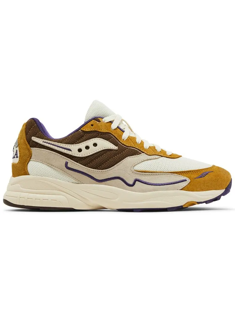 Кроссовки Saucony Claima x 3D Grid Hurricane 'NOLA' — изображение 1 из 8, желтый