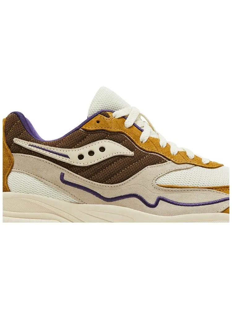 Кроссовки Saucony Claima x 3D Grid Hurricane 'NOLA' — изображение 2 из 8, желтый