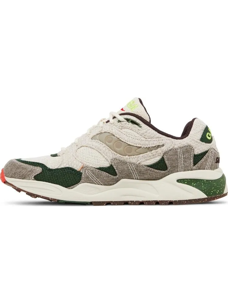 Кроссовки Bodega x Grid Shadow 2 'Jaunt Woven' — изображение 3 из 4, бежевый