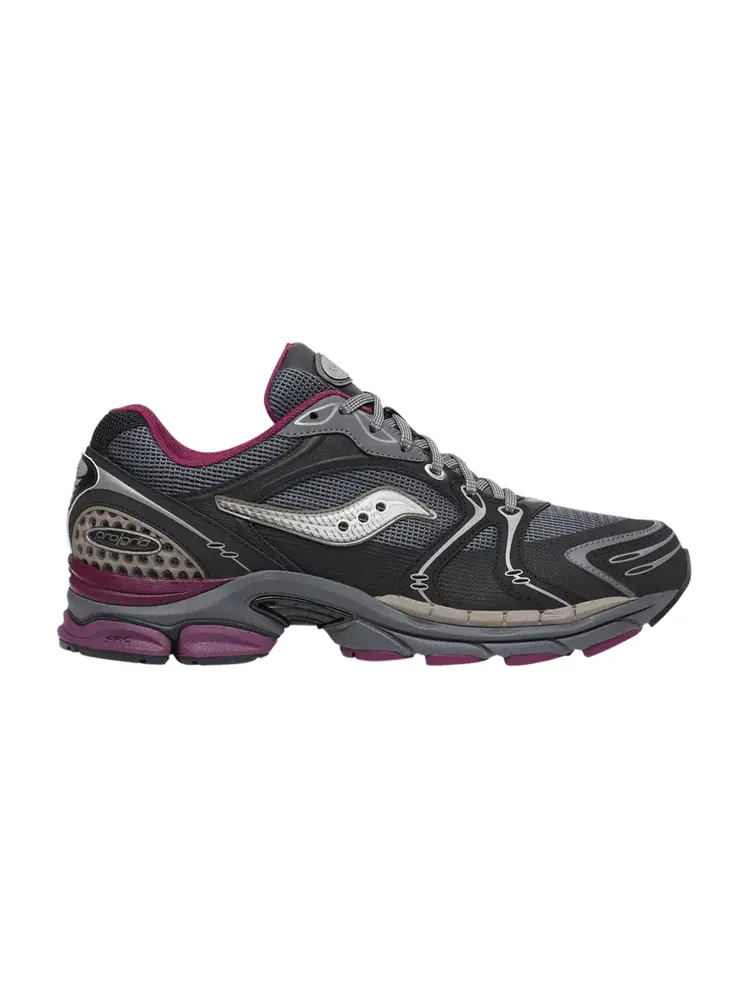 Кроссовки Saucony ProGrid Triumph 4 Winter Tech Pack - Dark Grey Plum — изображение 1 из 1, серый
