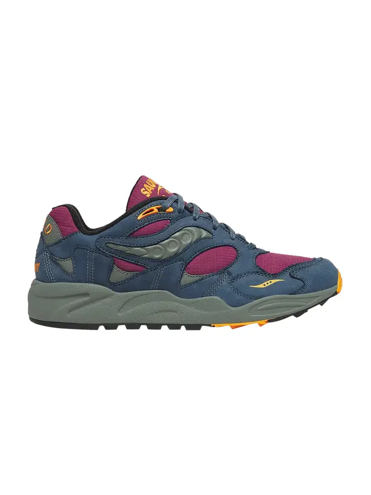 Кроссовки Saucony Grid Shadow 2 Premium Purple Blue — изображение 1 из 1, фиолетовый