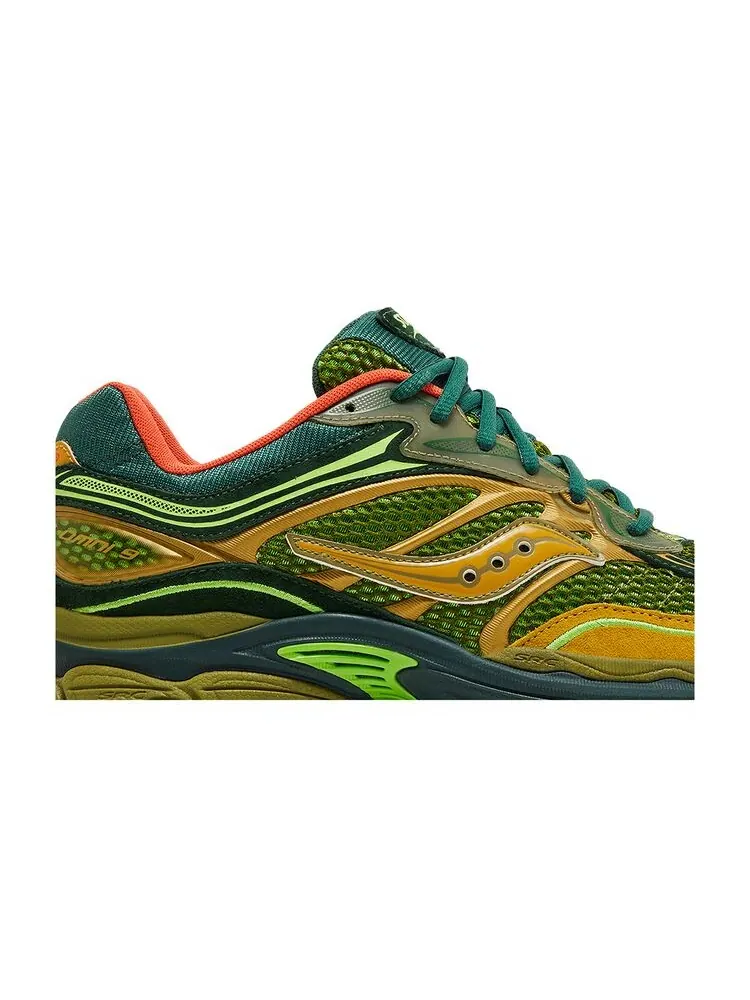 Кроссовки Saucony Starcow x ProGrid Omni 9 Nature Acts, Man Does — изображение 2 из 6, зеленый
