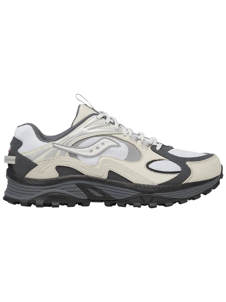 Кроссовки Saucony Grid Aura X 'Grey Pack - White Silver' — изображение 1 из 1, серый-белый серебристый