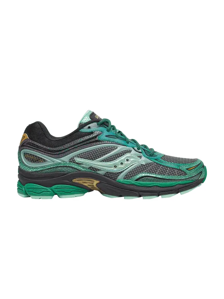 Кроссовки Saucony ProGrid Omni 9 'Glowaconstrictor Pack' зеленые — изображение 1 из 1, зеленый