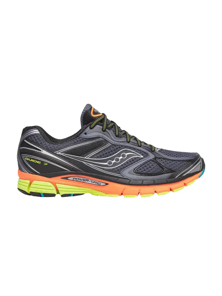 Кроссовки Saucony ProGrid Guide 7 — изображение 1 из 1, серый оранжевый