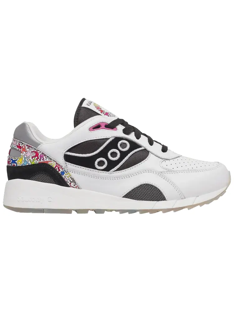Кроссовки Saucony Keith Haring x Shadow 6000 'Love' — изображение 1 из 1, белый