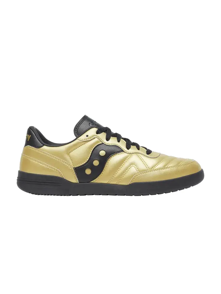 Кроссовки Saucony 586i Leather 'Rich Gold' — изображение 1 из 1, насыщенный золотистый