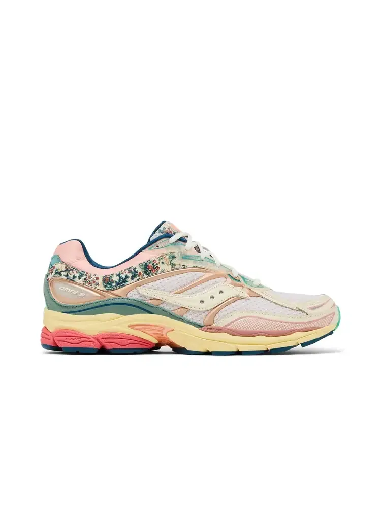 Кроссовки Saucony Progrid Omni 9 — изображение 1 из 8, бежевый синий