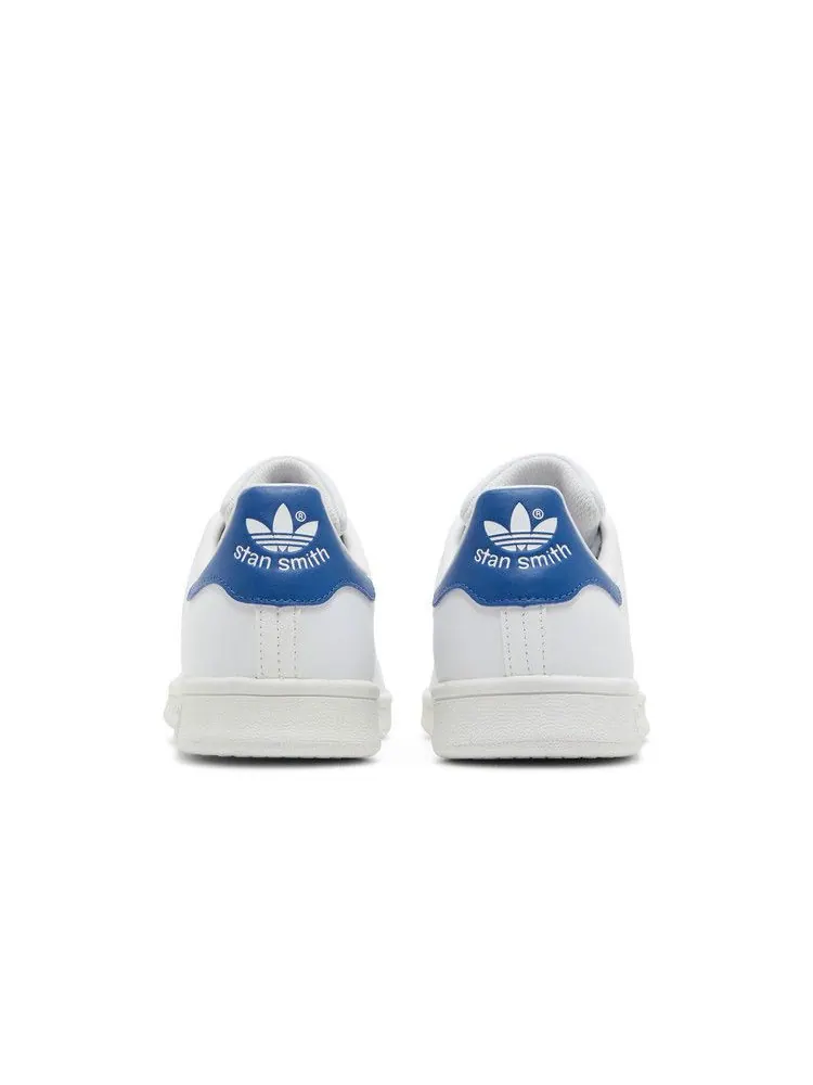 Кроссовки adidas Stan Smith J 'White Blue' — изображение 7 из 9, белый/белый/синий