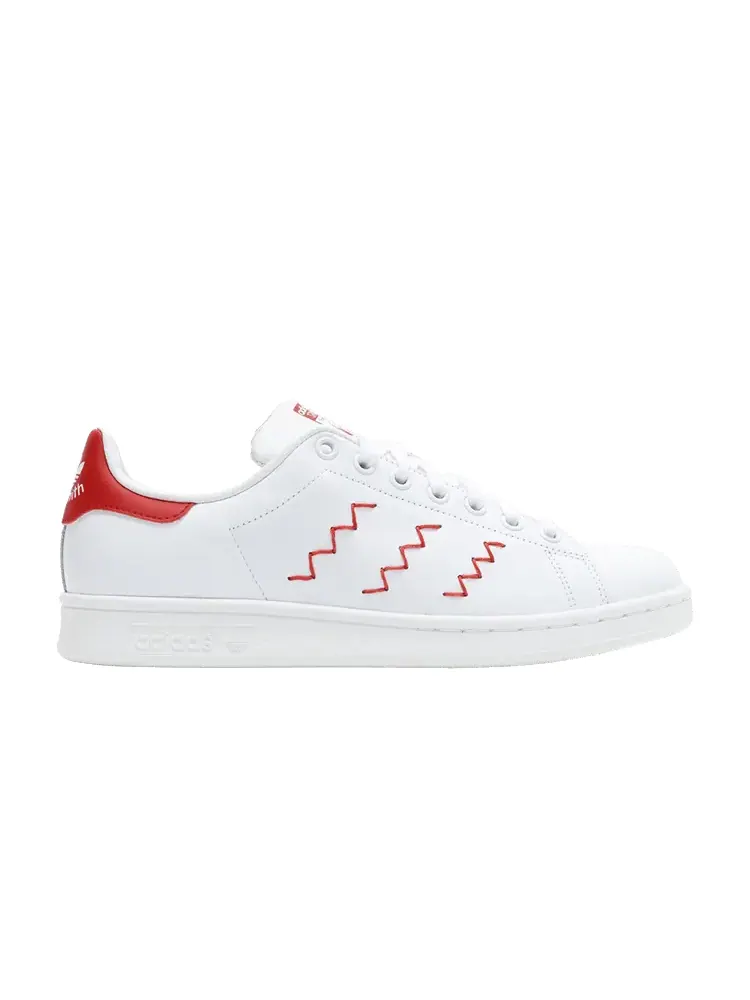 Кроссовки adidas Wmns Stan Smith — изображение 1 из 1, белый/белый/красный