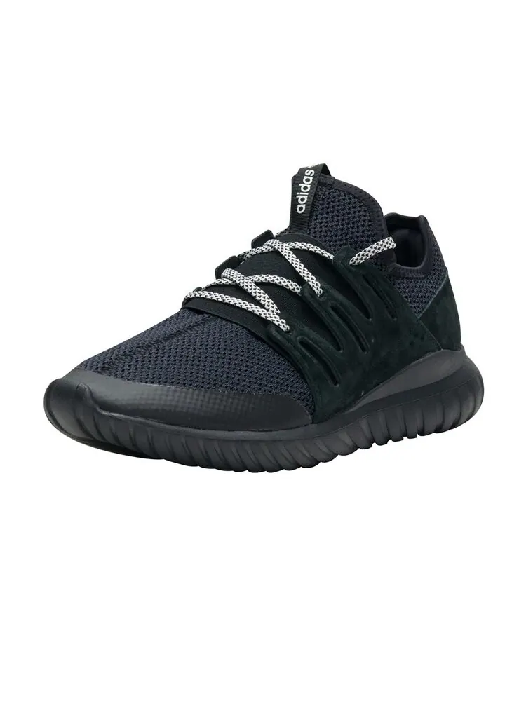 Кроссовки Adidas Tubular Radial 'Black' — изображение 2 из 4, черный