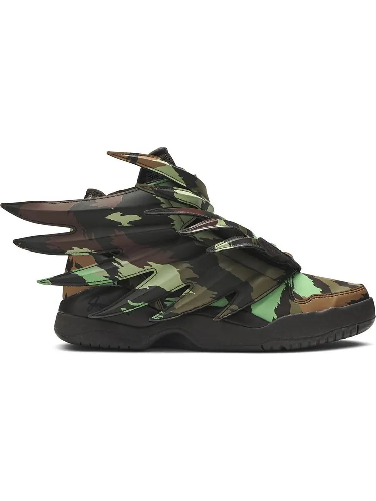 Кроссовки Adidas JS Wings 3.0 Print 'Sauvage' — изображение 1 из 8, коричневый