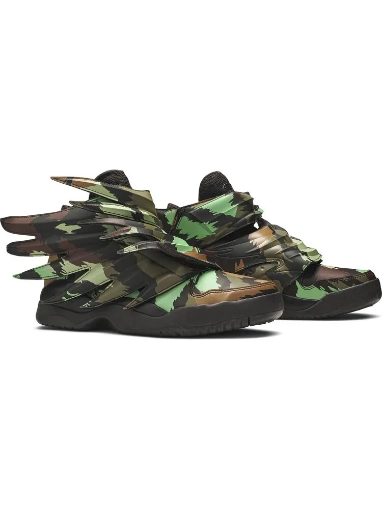 Кроссовки Adidas JS Wings 3.0 Print 'Sauvage' — изображение 8 из 8, коричневый