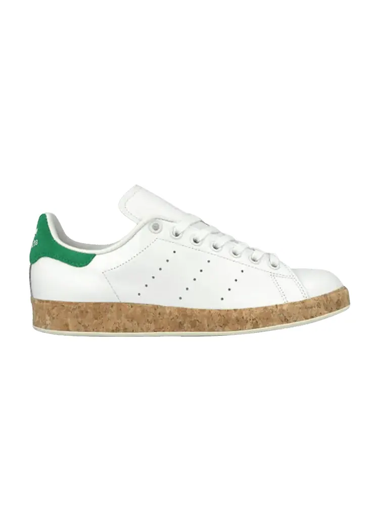 Кроссовки Adidas Wmns Stan Smith Luxe — изображение 1 из 1, белый зеленый