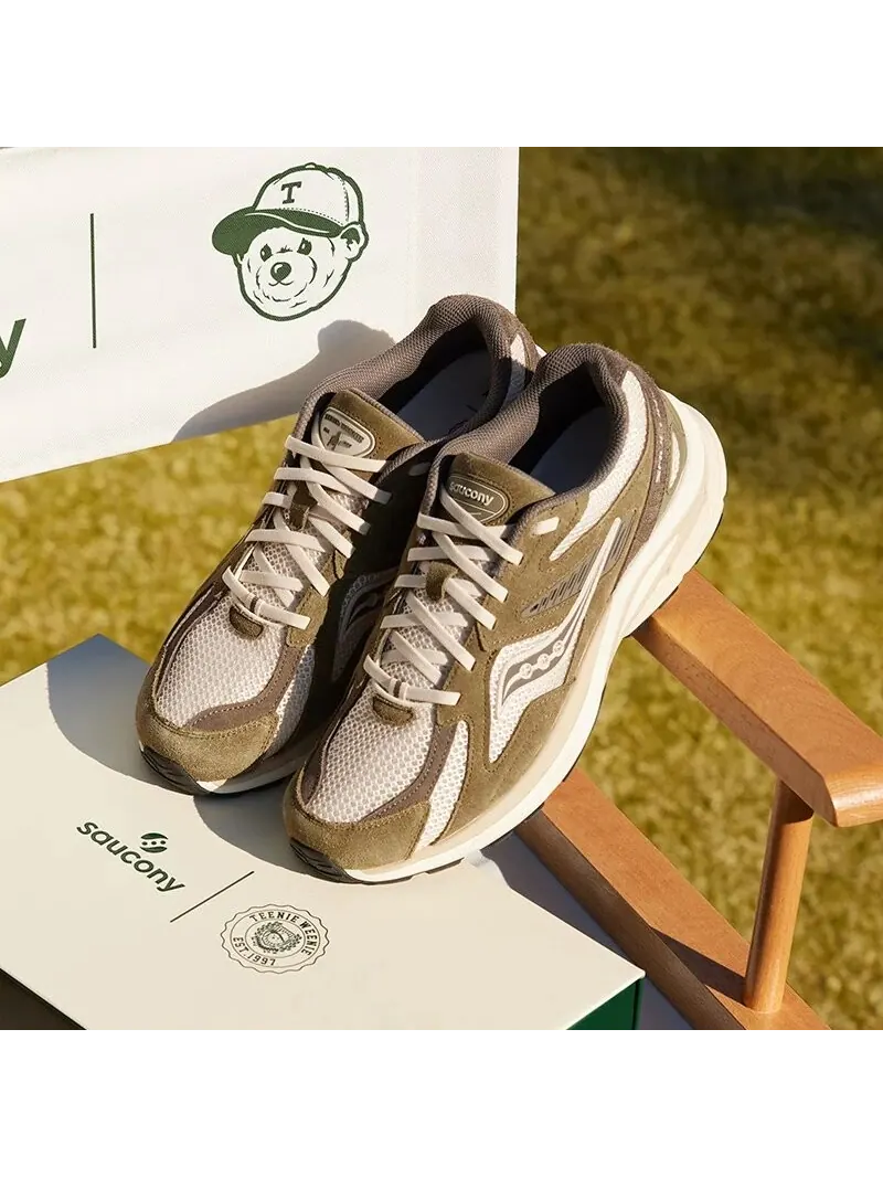 Кроссовки Teenie Weenie x Saucony Kinvara 4 Unisex Low-top — изображение 8 из 13, зеленый