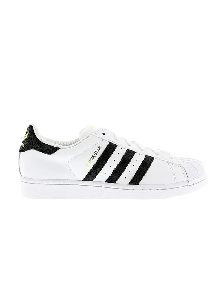 Кроссовки Adidas Wmns Superstar 'Snake Stripes' — изображение 1 из 1, белый