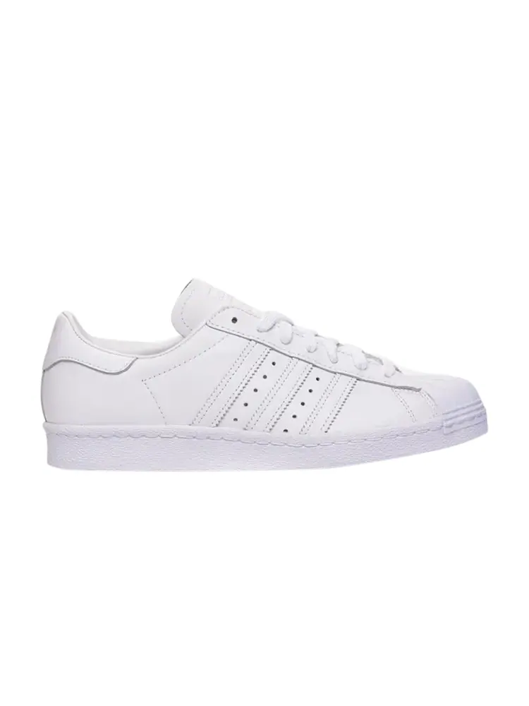Кроссовки Adidas Superstar 80s 'Triple White' — изображение 1 из 1, белый